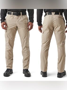 5.11 Tactical Men's Straight Fit ABR Pro Cargo Pants Khaki Tan Size 38x36